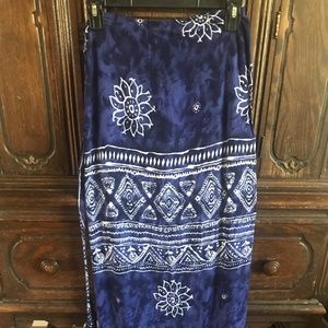 Vintage wrap skirt